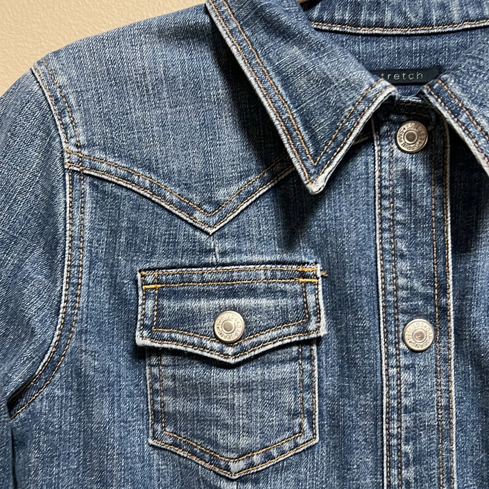 Gap Stretch Denim Western Jacket - Picture 2 of 5